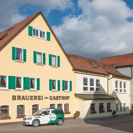 Brauereigasthof Zum Lamm Untergroningen 외부 사진